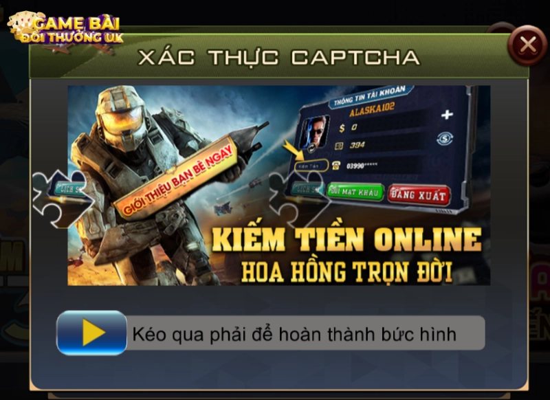 B52 đăng nhập